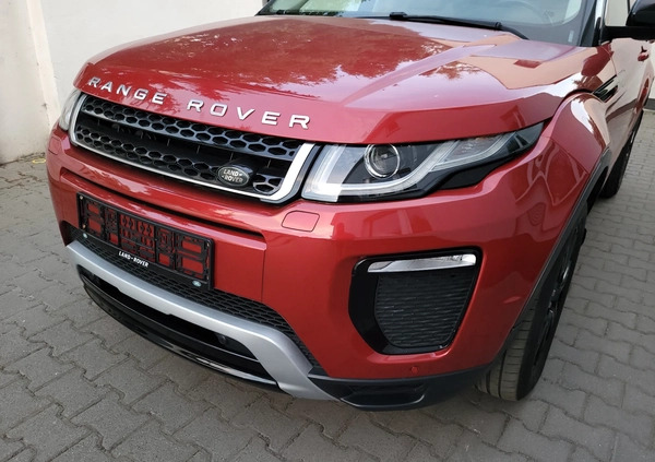 Land Rover Range Rover Evoque cena 84900 przebieg: 92135, rok produkcji 2017 z Pruszcz Gdański małe 631